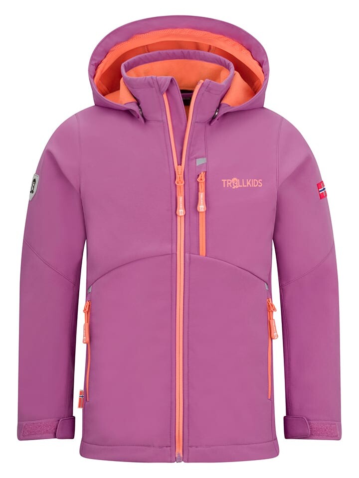 Куртка софтшелл Trollkids, розовый
Куртка софтшелл Trollkids, розовый