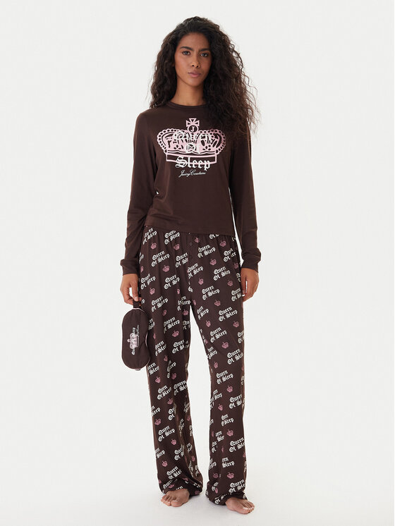 Пижама regular fit JCLPJ225502 Juicy Couture, коричневый
Пижама regular fit JCLPJ225502 Juicy Couture, коричневый
