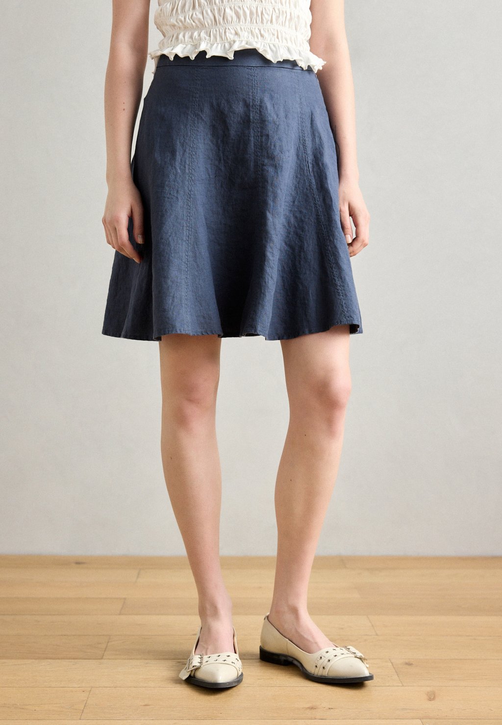 Юбка-колокол FLARED HEMLINE LOOK Marc O'Polo, темно-синий 
Юбка-колокол FLARED HEMLINE LOOK Marc O'Polo, темно-синий