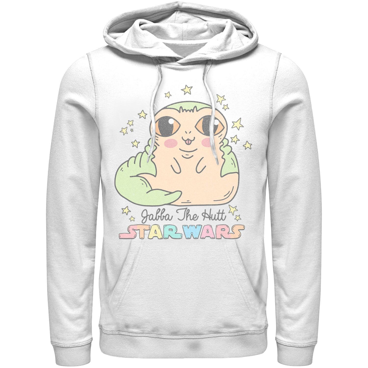 Мужская толстовка с милым рисунком «Звездные войны» Джабба Хатт Licensed Character, белый
Мужская толстовка с милым рисунком «Звездные войны» Джабба Хатт Licensed Character, белый
