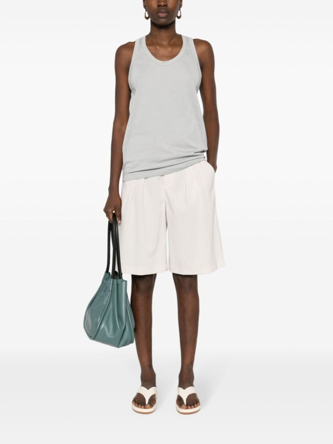 Топ со вставками Fabiana Filippi, серый
Топ со вставками Fabiana Filippi, серый