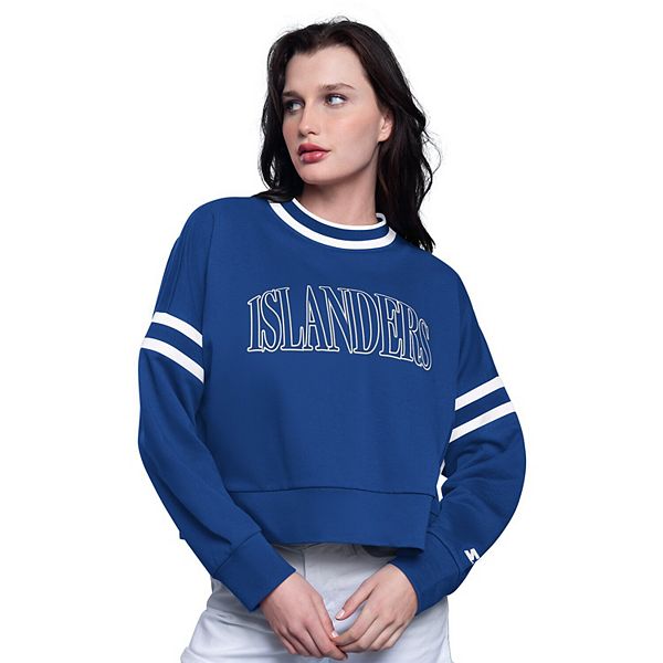 Женский кроп-свитшот royal new york islanders power play Starter
Женский кроп-свитшот royal new york islanders power play Starter