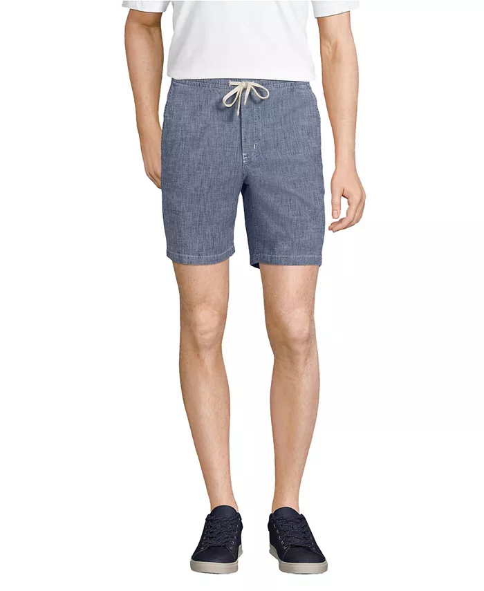 Мужские шорты Deck длиной 7 дюймов Lands' End, синий
Мужские шорты Deck длиной 7 дюймов Lands' End, синий