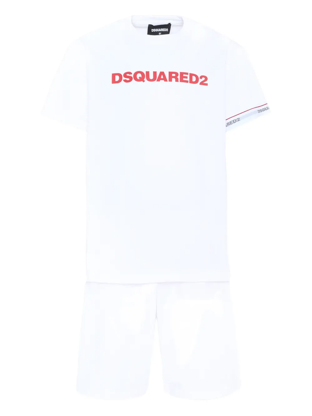 Пижама с логотипом Dsquared2 Kids, белый
Пижама с логотипом Dsquared2 Kids, белый