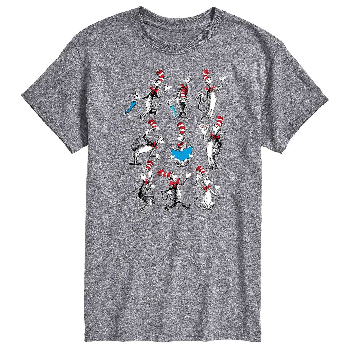 Футболка с шляпой и сеткой Big & Tall Dr Seuss Cat License
Футболка с шляпой и сеткой Big & Tall Dr Seuss Cat License