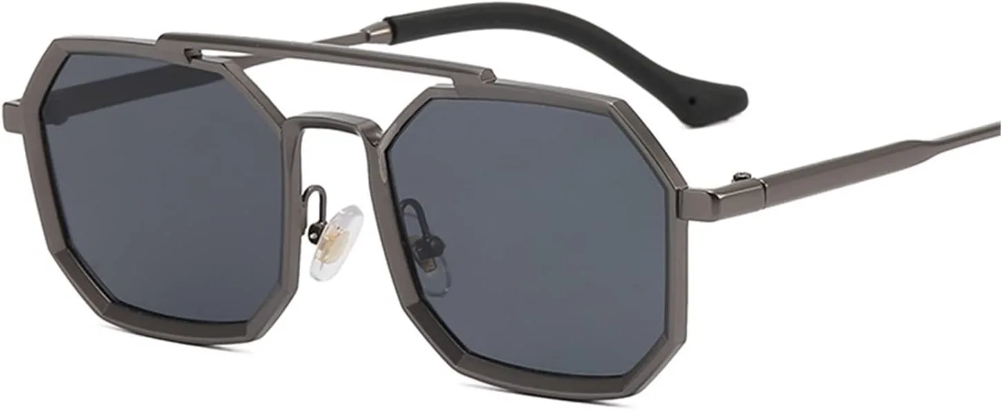 Панк-солнцезащитные очки с многоугольной оправой, большие, для мужчин и женщин, в стиле ретро, металлические (Цвет: D, Размер: Средний) MTZJH, One Color
Панк-солнцезащитные очки с многоугольной оправой, большие, для мужчин и женщин, в стиле ретро, металлические (Цвет: D, Размер: Средний) MTZJH, One Color