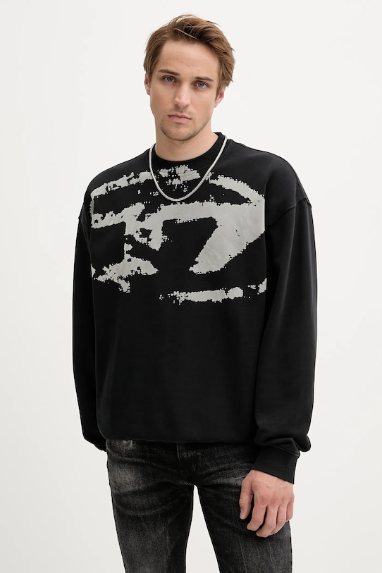 Хлопковая толстовка S-BOXT-N3 Diesel, черный
Хлопковая толстовка S-BOXT-N3 Diesel, черный