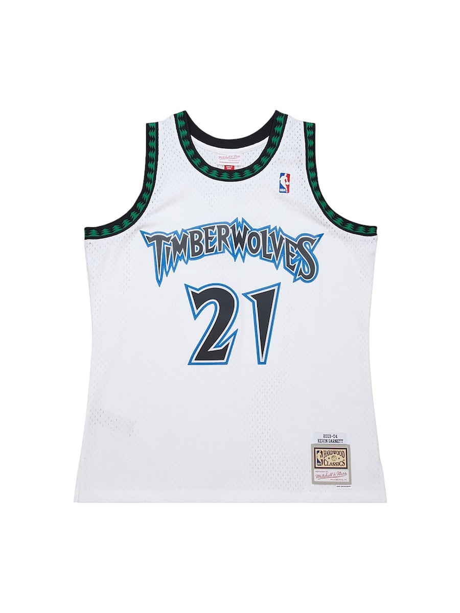 Джерси Mitchell & Ness Minnesota Timberwolves Kevin Garnett 2003/04, белый
Джерси Mitchell & Ness Minnesota Timberwolves Kevin Garnett 2003/04, белый