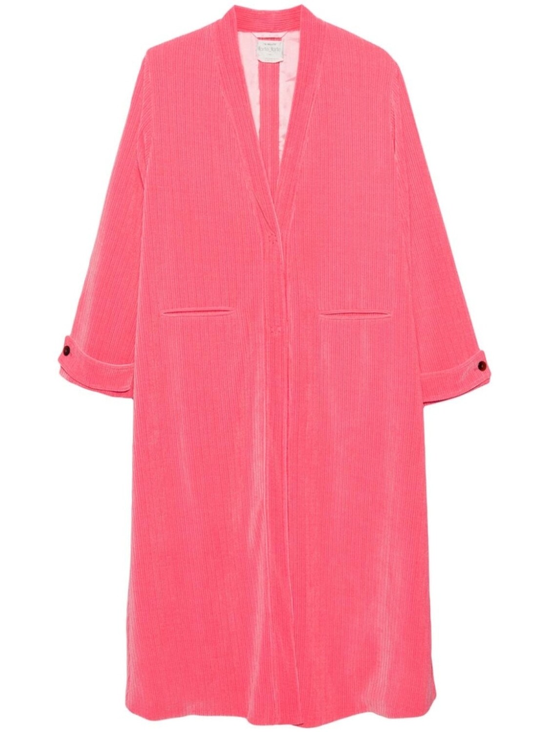 Forte Forte вельветовое пальто с V-образным вырезом, розовый
Forte Forte вельветовое пальто с V-образным вырезом, розовый