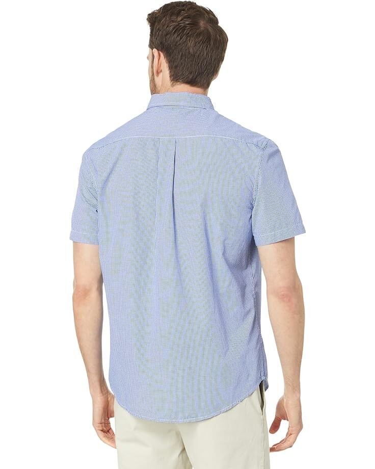 Рубашка U.S. POLO ASSN. Short Sleeve CVC Yarn-Dye Poplin Woven Shirt, цвет Blue Raft
Рубашка U.S. POLO ASSN. Short Sleeve CVC Yarn-Dye Poplin Woven Shirt, цвет Blue Raft