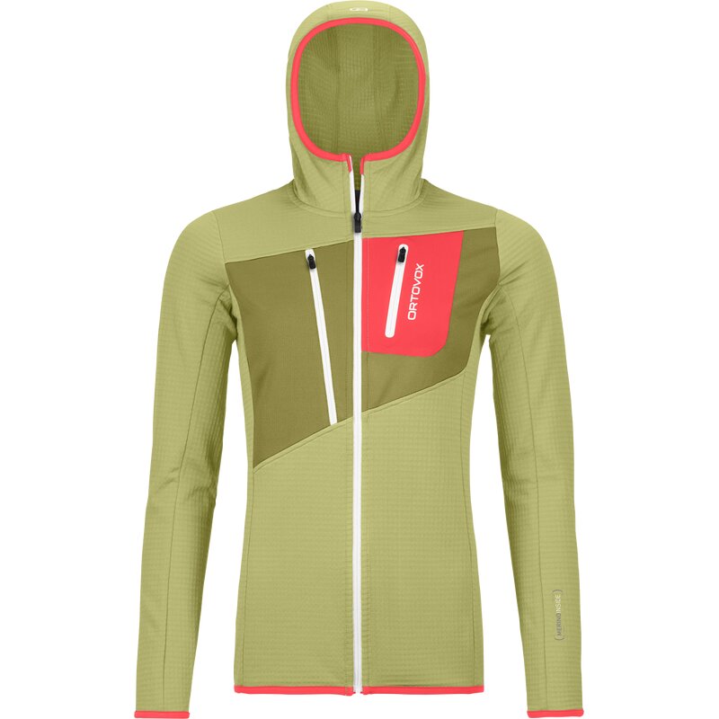 Флисовый свитер для горных видов спорта "сетка с капюшоном" Ortovox, цвет wabisabi
Флисовый свитер для горных видов спорта "сетка с капюшоном" Ortovox, цвет wabisabi