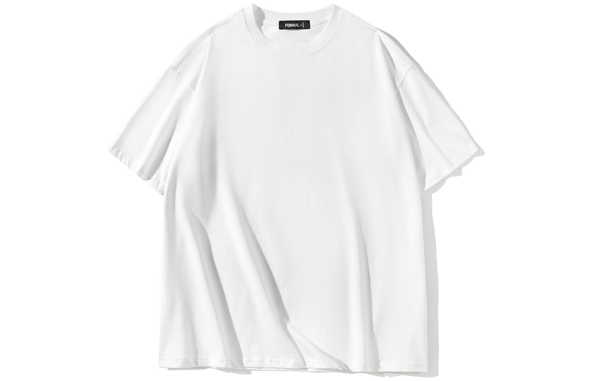 Футболка с короткими рукавами унисекс FORHUG, светло-абрикосовая 
Футболка с короткими рукавами унисекс FORHUG, светло-абрикосовая