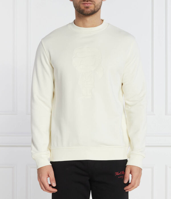 Свитшот мужской Karl Lagerfeld однотонный с принтом, экрю
Свитшот мужской Karl Lagerfeld однотонный с принтом, экрю