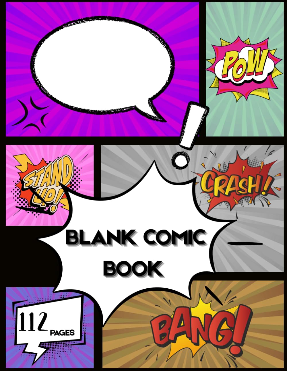 Blank Comic Book: Create and tell your own story (Independently published)
Blank Comic Book: Create and tell your own story (Independently published)