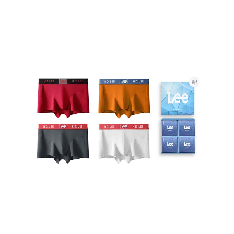 Hui Guang 2 Мужские трусы Box 4 шт Lee, красный+оранжевый+серый+белый (box 4 pack)
Hui Guang 2 Мужские трусы Box 4 шт Lee, красный+оранжевый+серый+белый (box 4 pack)