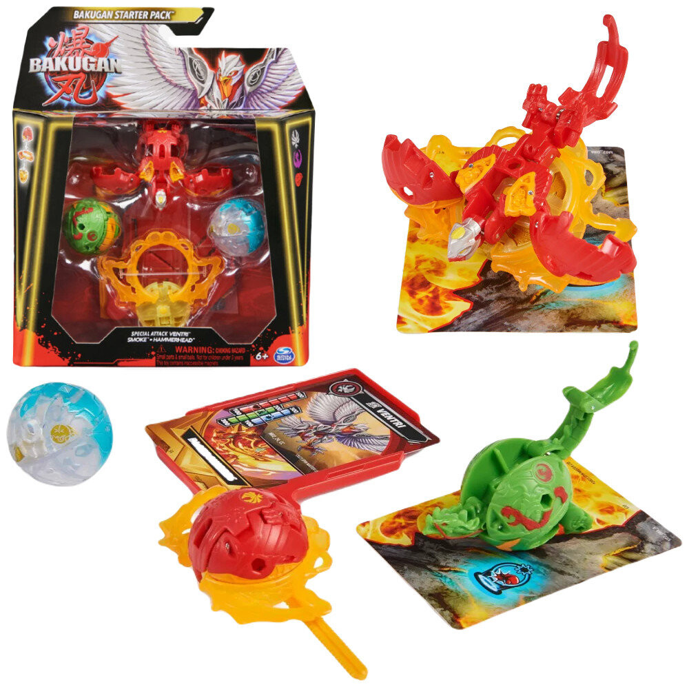 Стартовый набор Spin Master Bakugan фигурки Вентри 20142187
Стартовый набор Spin Master Bakugan фигурки Вентри 20142187