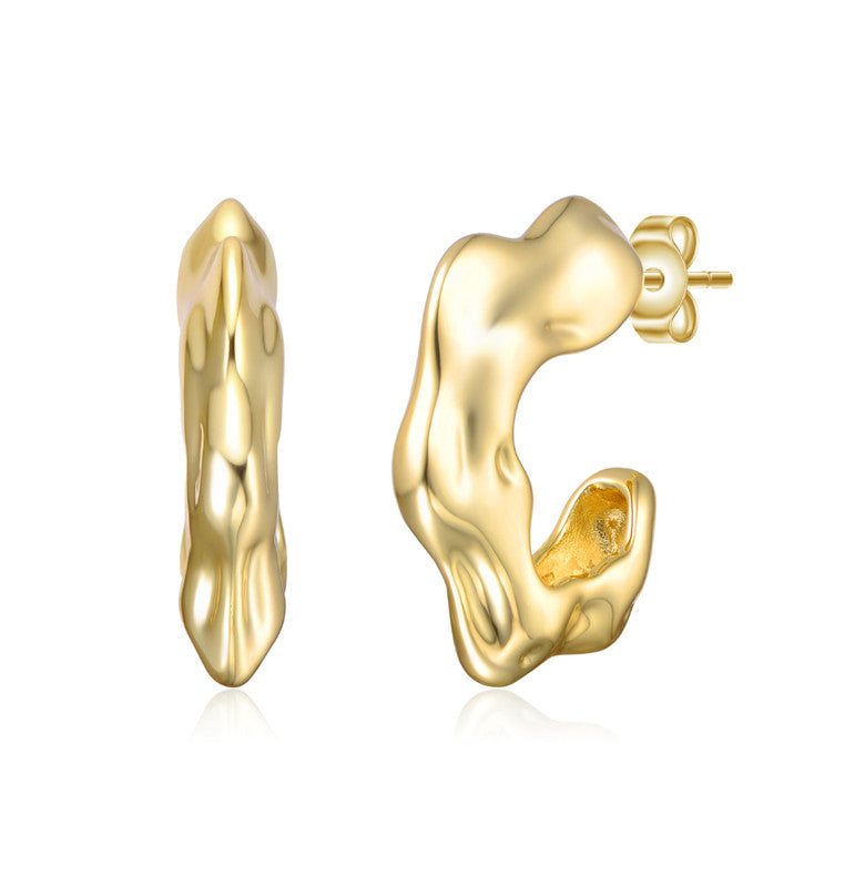 Серьги-кольца с закрученными открытыми звеньями Rachel Glauber, золотой
Серьги-кольца с закрученными открытыми звеньями Rachel Glauber, золотой