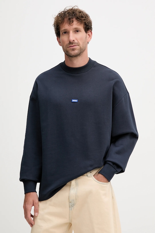 Хлопковая толстовка Hugo Blue, темно-синий
Хлопковая толстовка Hugo Blue, темно-синий