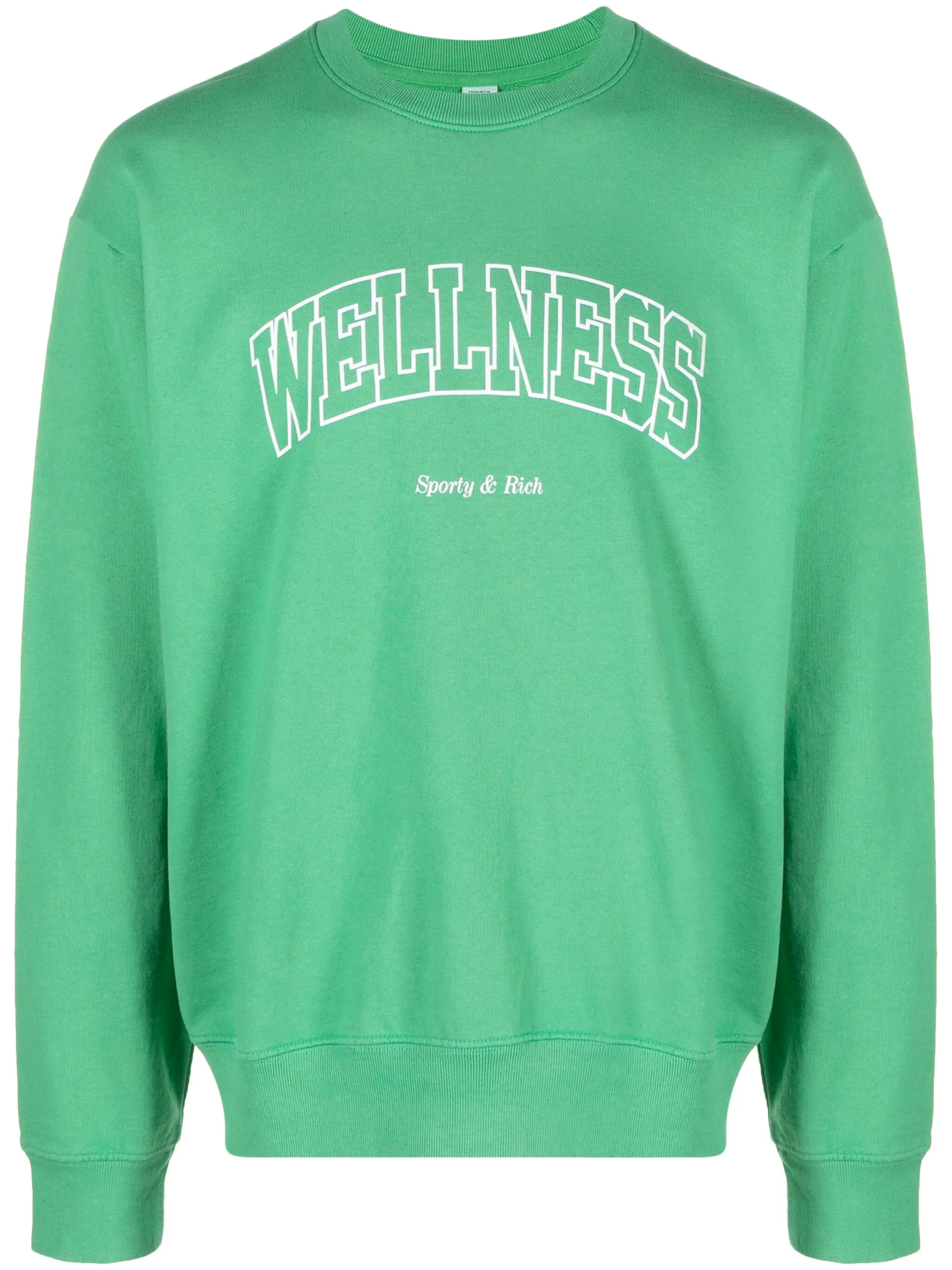Толстовка с надписью Sporty & Rich, зеленый
Толстовка с надписью Sporty & Rich, зеленый