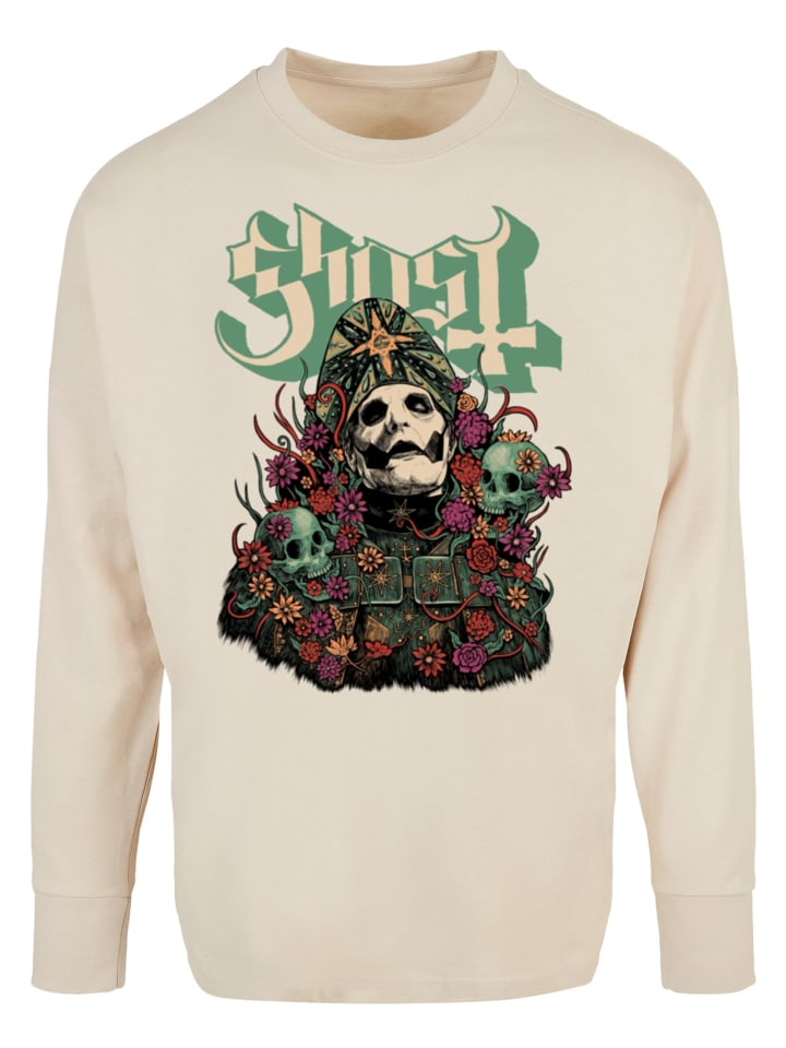 Рубашка с длинным рукавом Merchcode, песочный 
Рубашка с длинным рукавом Merchcode, песочный