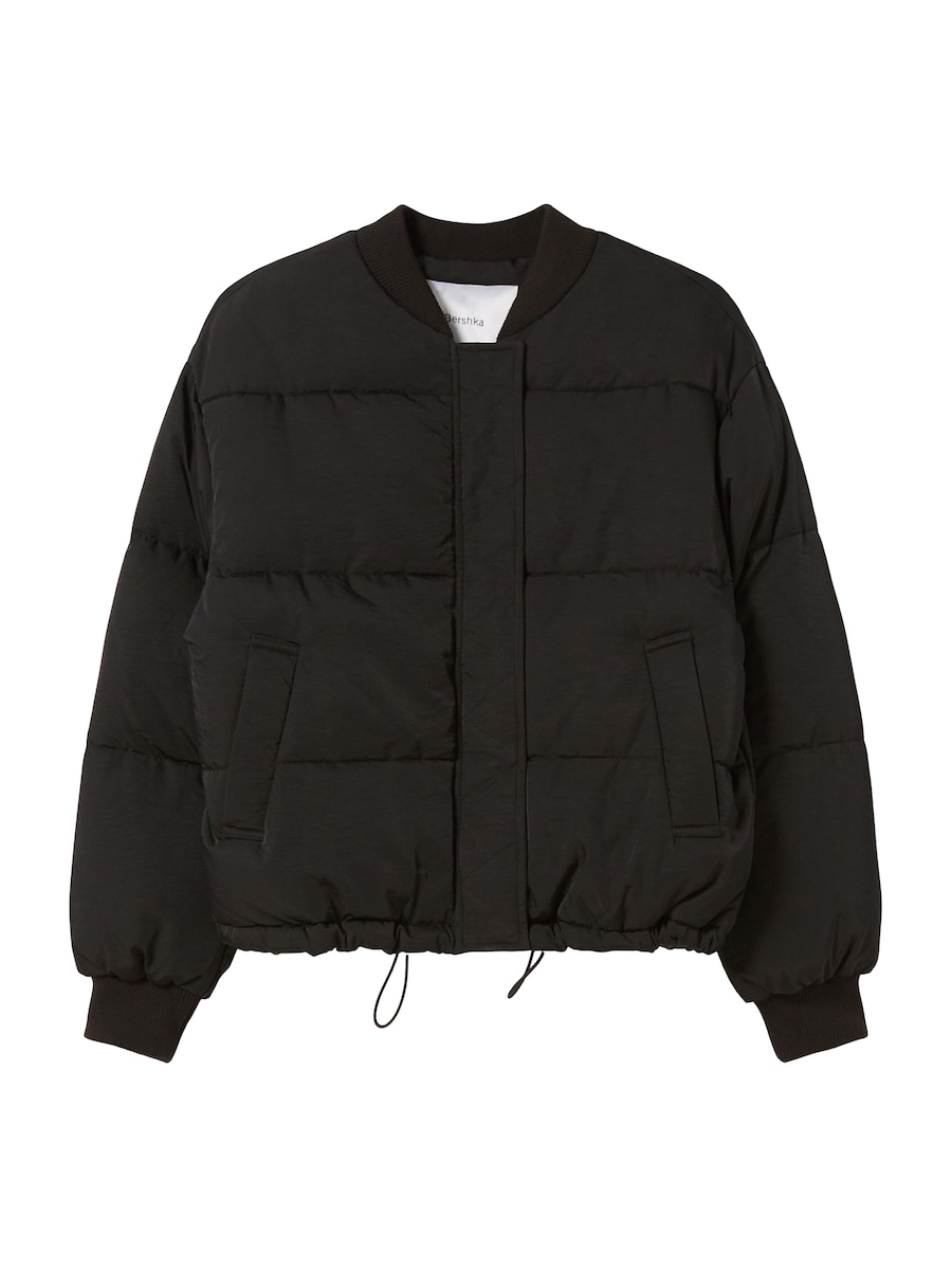 Куртка межсезонная Bershka, черный
Куртка межсезонная Bershka, черный