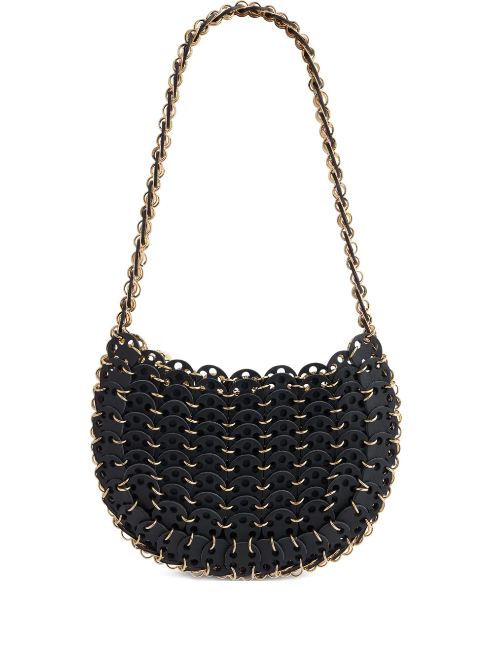 Сумка на плечо 1969 Moon flip iconic discs Rabanne, черный
Сумка на плечо 1969 Moon flip iconic discs Rabanne, черный
