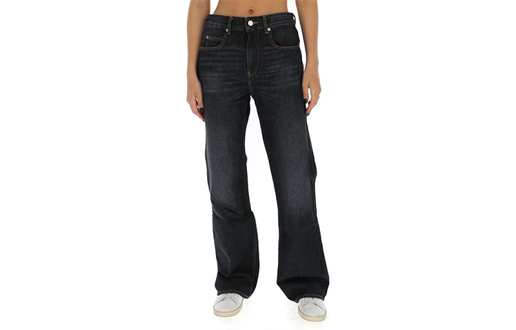 Прямые джинсы Étoile Belvira ISABEL MARANT, черный
Прямые джинсы Étoile Belvira ISABEL MARANT, черный