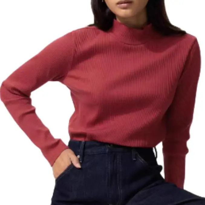 Лонгслив Uniqlo Ribbed High Neck, 17 красный
Лонгслив Uniqlo Ribbed High Neck, 17 красный