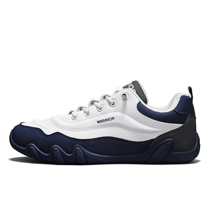 WARRIOR Нескользящие, износостойкие, дышащие низкие повседневные туфли, мужские, бежево-синие
WARRIOR Нескользящие, износостойкие, дышащие низкие повседневные туфли, мужские, бежево-синие