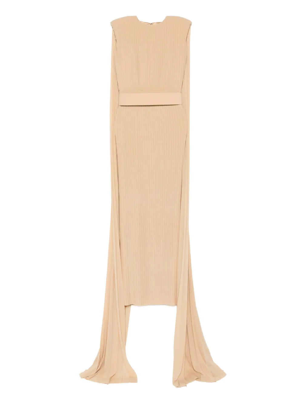 Плиссированное платье макси с кейпом Solace London, нейтральный
Плиссированное платье макси с кейпом Solace London, нейтральный