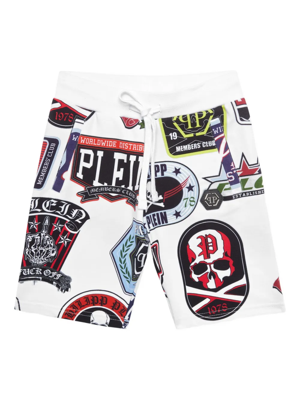 Шорты с нашивками Philipp Plein Junior, белый
Шорты с нашивками Philipp Plein Junior, белый
