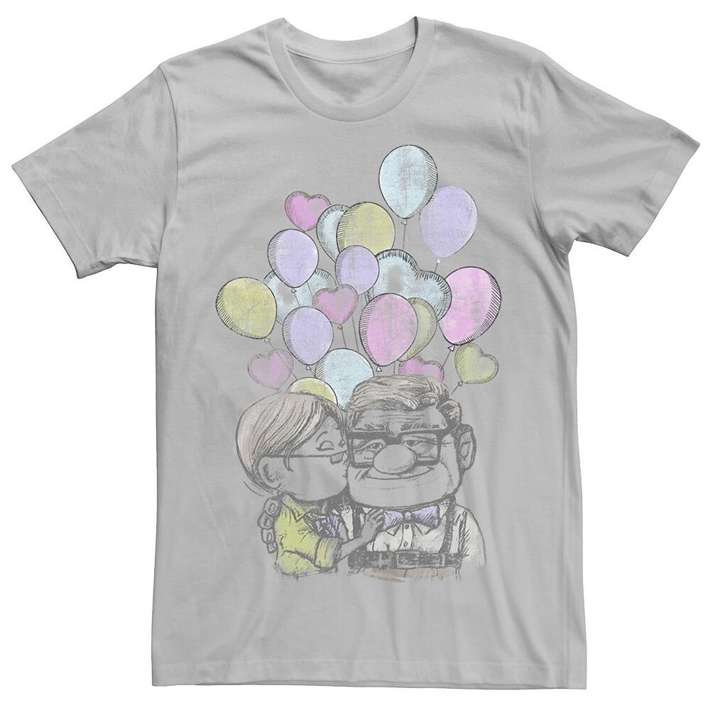 Мужская футболка Disney/Pixar's Up Carl And Ellie ко Дню святого Валентина Disney / Pixar, цвет Silver
Мужская футболка Disney/Pixar's Up Carl And Ellie ко Дню святого Валентина Disney / Pixar, цвет Silver