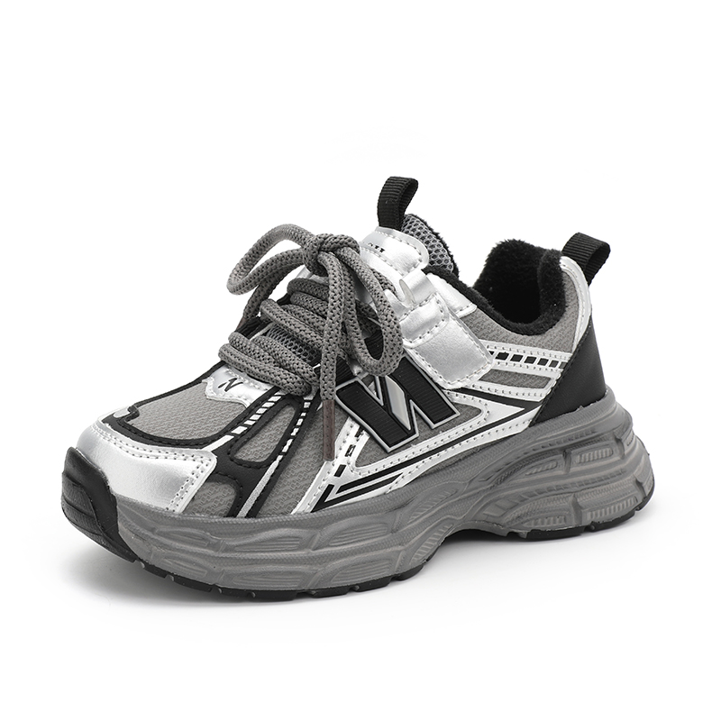 Низкие детские кроссовки для активного отдыха FIRS Kids, черный/серебряный
Низкие детские кроссовки для активного отдыха FIRS Kids, черный/серебряный