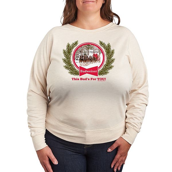 Футболка с длинным рукавом Budweiser Clydesdales Holiday French Terry Licensed Character
Футболка с длинным рукавом Budweiser Clydesdales Holiday French Terry Licensed Character