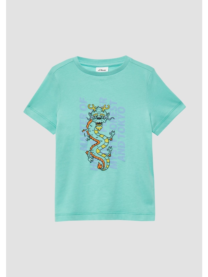 Футболка s.Oliver, бирюзовый
Футболка s.Oliver, бирюзовый
