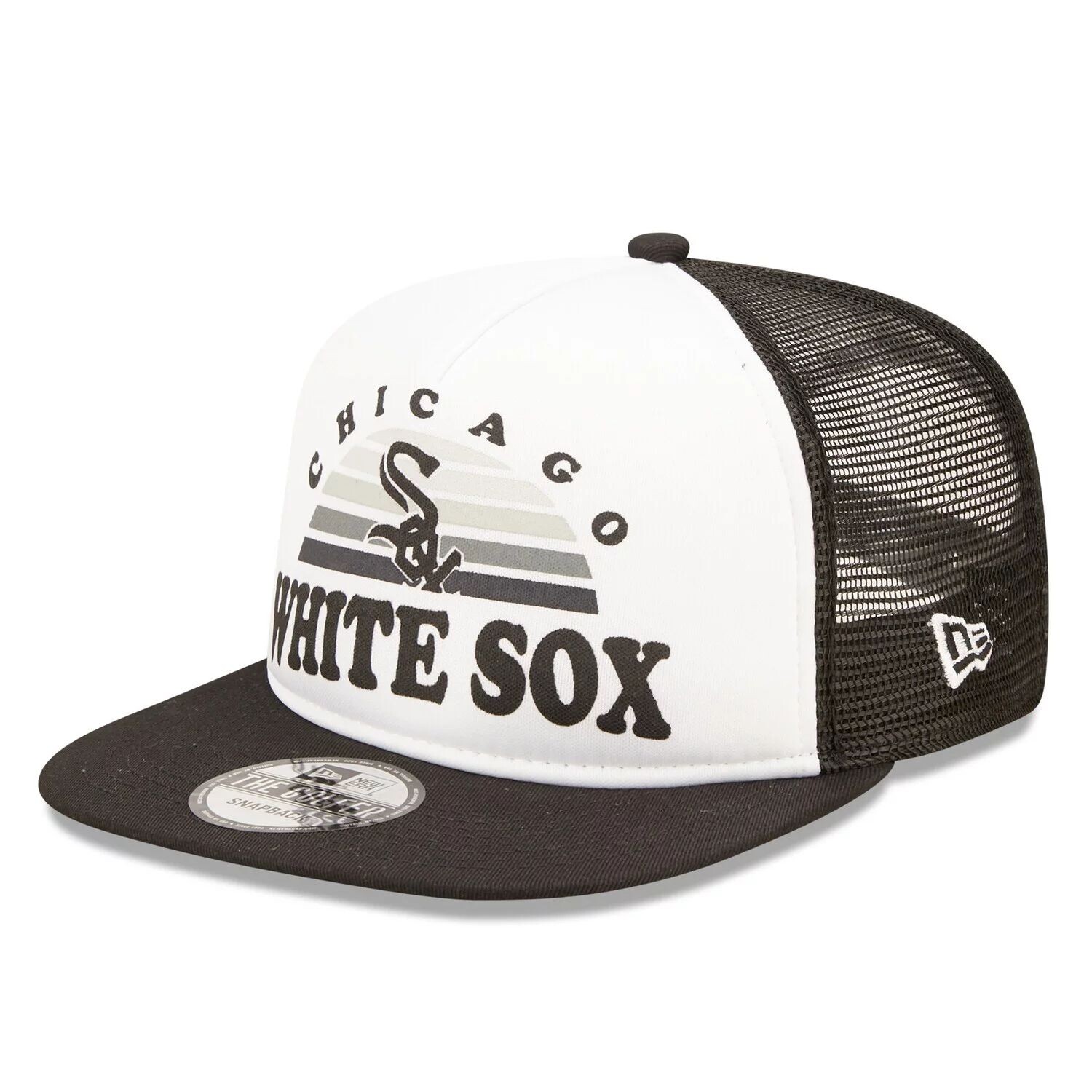 Мужская кепка New Era White/Black Chicago White Sox Gradient Golfer 9FIFTY Snapback Hat
Мужская кепка New Era White/Black Chicago White Sox Gradient Golfer 9FIFTY Snapback Hat