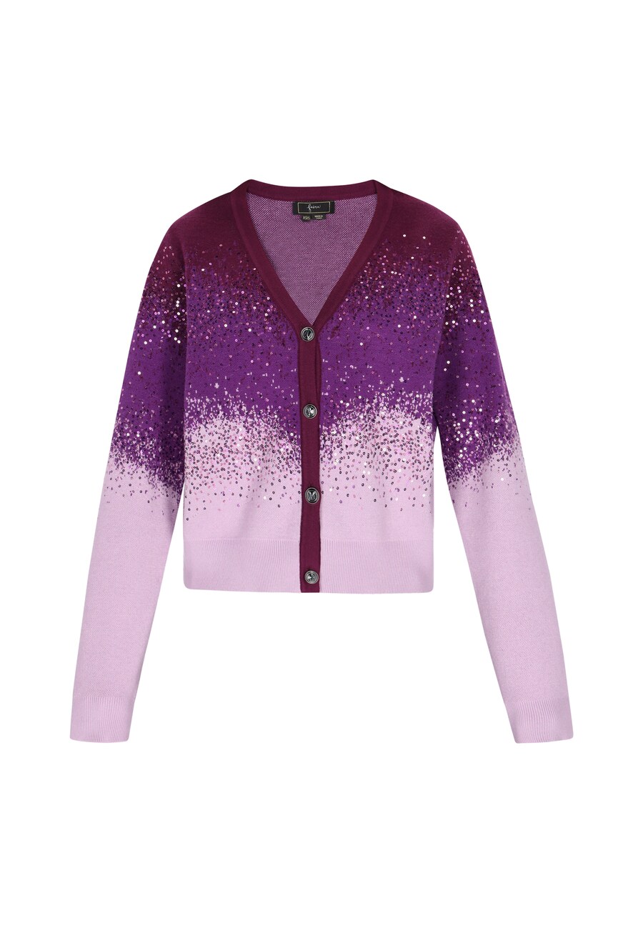 Вязаный кардиган faina, сиреневый/темно-фиолетовый
Вязаный кардиган faina, сиреневый/темно-фиолетовый