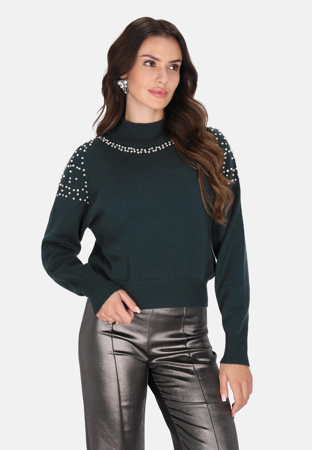 Джемпер faina, темно-зеленый
Джемпер faina, темно-зеленый