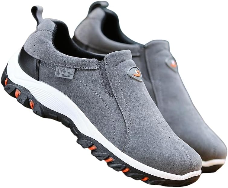 Мужские треккинговые кроссовки большого размера на слипоны с однотонным дизайном, удобной мягкой подошвой и противоскользящей поверхностью для активного отдыха на открытом воздухе Hoalox, темно-серый
Мужские треккинговые кроссовки большого размера на слипоны с однотонным дизайном, удобной мягкой подошвой и противоскользящей поверхностью для активного отдыха на открытом воздухе Hoalox, темно-серый