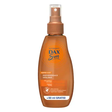 Dax Cosmetics Dax Sun Cocoa Butter спрей-ускоритель загара 200 мл
Dax Cosmetics Dax Sun Cocoa Butter спрей-ускоритель загара 200 мл