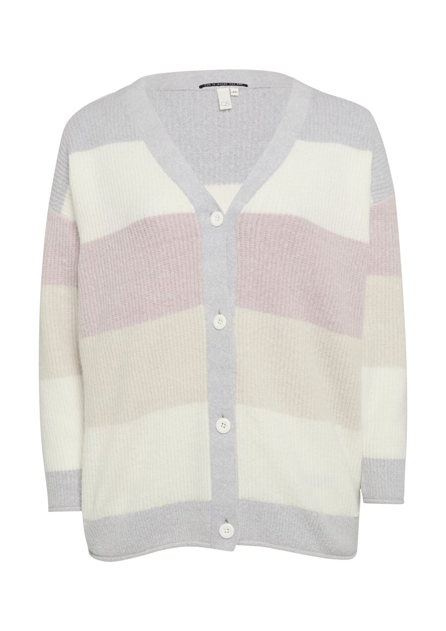 Вязаный кардиган QS, дымно-синий
Вязаный кардиган QS, дымно-синий