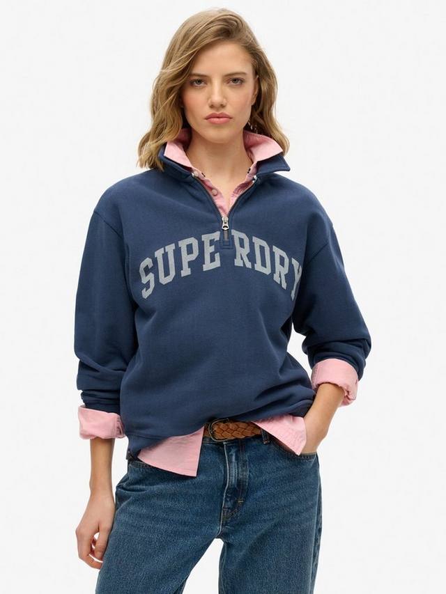Спортивный джемпер essentials из чистого органического хлопка на 1/2 молнии Superdry, цвет Richest Navy
Спортивный джемпер essentials из чистого органического хлопка на 1/2 молнии Superdry, цвет Richest Navy