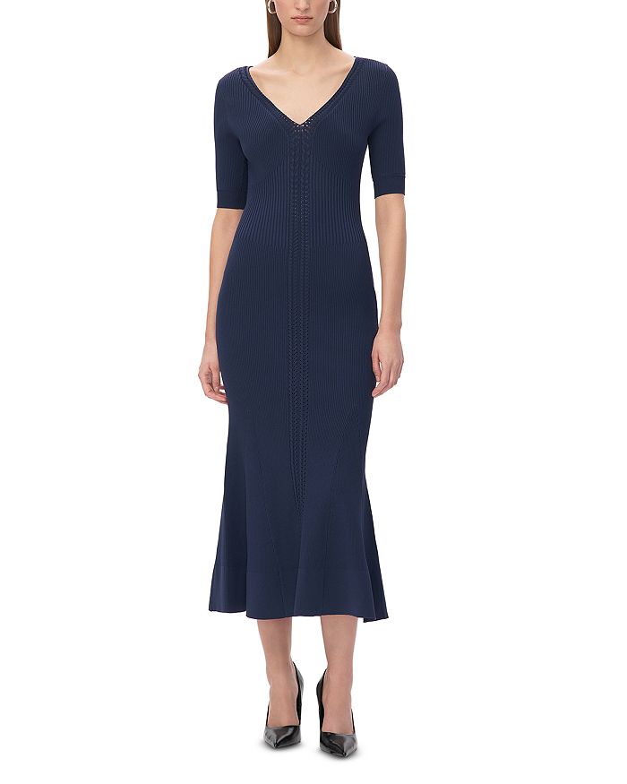 Платье Aria Hervé Léger, синий
Платье Aria Hervé Léger, синий