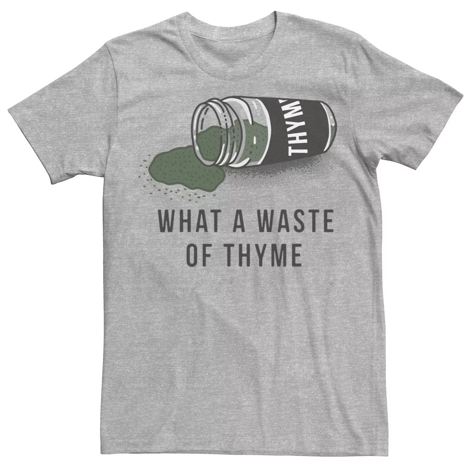 Мужская футболка What A Waste Of Thyme Pun Licensed Character
Мужская футболка What A Waste Of Thyme Pun Licensed Character