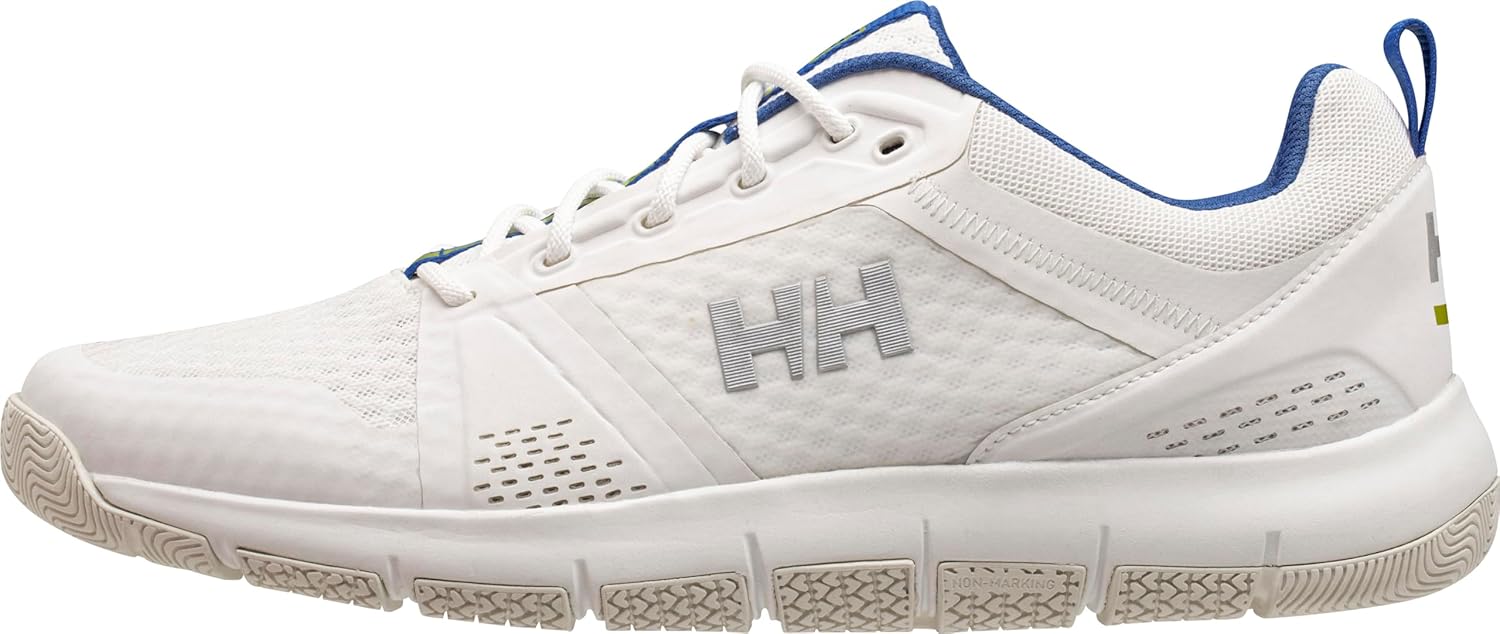 Кроссовки для парусного спорта Helly-Hansen F-1 Offshore для мужчин - быстро сохнущие сетчатые ботинки для лодки - парусная обувь с не оставляющей следов подошвой, белый
Кроссовки для парусного спорта Helly-Hansen F-1 Offshore для мужчин - быстро сохнущие сетчатые ботинки для лодки - парусная обувь с не оставляющей следов подошвой, белый