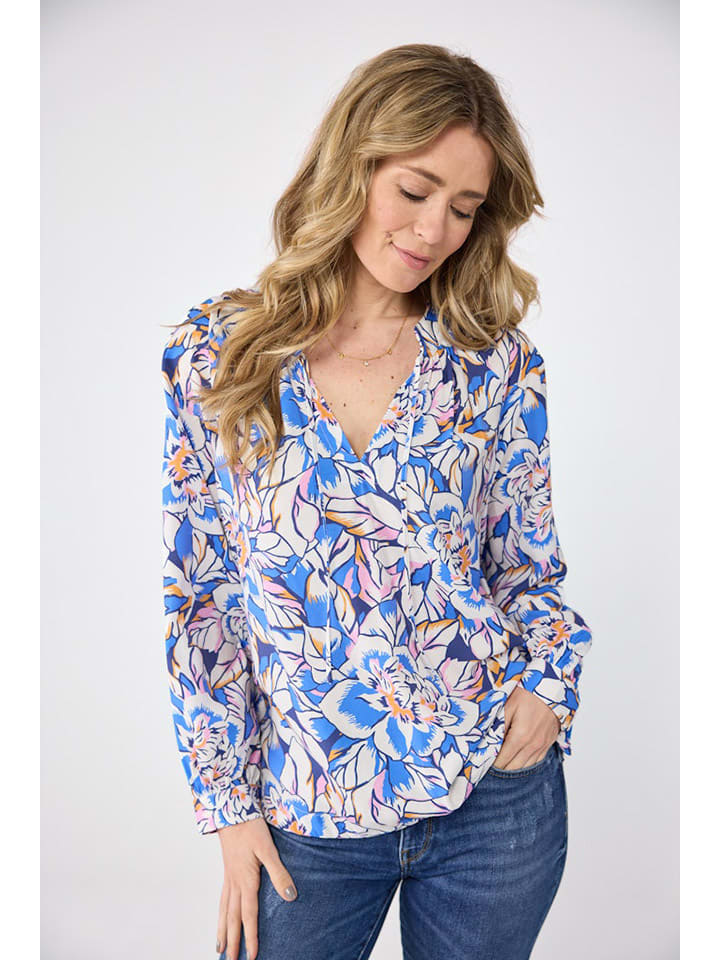 LIEBLINGSSTÜCK Блузка «Рукани» сине-кремового цвета
LIEBLINGSSTÜCK Блузка «Рукани» сине-кремового цвета