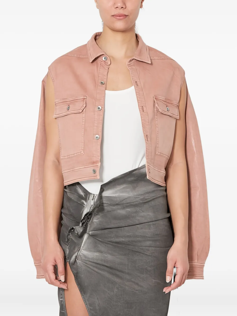 Куртка с вырезами Rick Owens DRKSHDW, розовый
Куртка с вырезами Rick Owens DRKSHDW, розовый