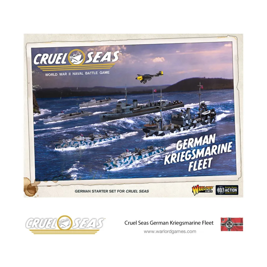 Жестокие моря - немецкий флот Кригсмарине, Cruel Seas (1/300)
Жестокие моря - немецкий флот Кригсмарине, Cruel Seas (1/300)