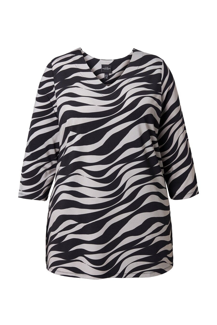 Рубашка Ulla Popken, темно-бежевый/черный
Рубашка Ulla Popken, темно-бежевый/черный