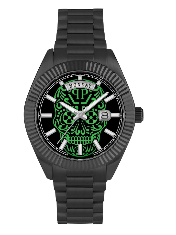 Philipp Plein Мужские аналоговые часы черного цвета
Philipp Plein Мужские аналоговые часы черного цвета